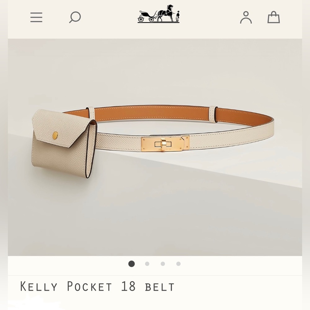 !!!! SOLD !!!!!  Hermes Kelly Pocket Belt.